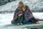 Aslaug (Alyssa Sutherland) is relieved in Episode 4 (entitled Scarred) Season 3 of History Channel's Vikings