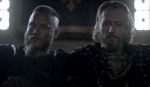 King Ragnar (Travis Fimmel) and King Ecbert (Linus Roache) star in Episode 4 (entitled Scarred) Season 3 of History Channel's Vikings