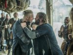 Rollo and Bjorn fight in Episode 5 (entitled The Usurper) Season 5 of History Channel's Vikings
