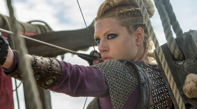 History Channel Vikings Season 4 Episode 9 Death All 'Round Lagertha looks fierce