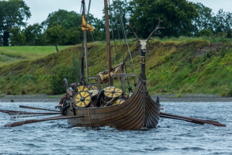 Vikings Season 4 Episode 7 King Harald Finehair's longships